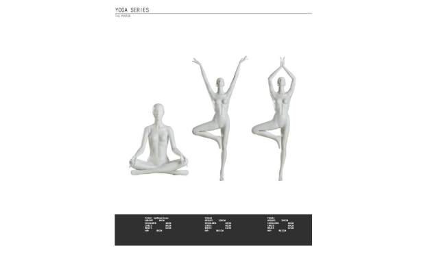 Sport Yoga etalagepop - Designing Haaker