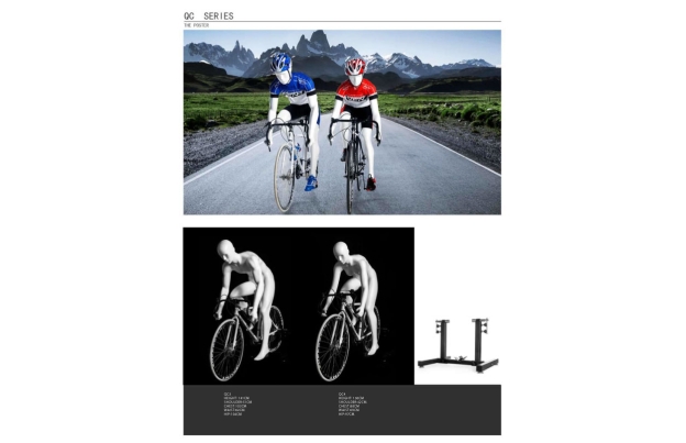 Sport Bike - dames en heren etalagepop 2