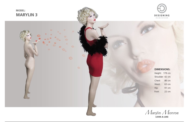 Etalagepop Marilyn Monroe