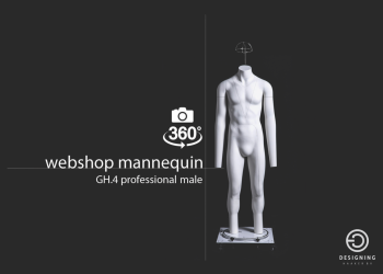 Webshop mannequin Pro Male - heren webshop etalagepop